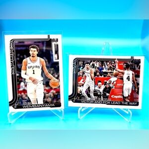 🔥2025 Spurs Lot! 🔥Victor Wembanyama + Spurs Team Card! 🤯